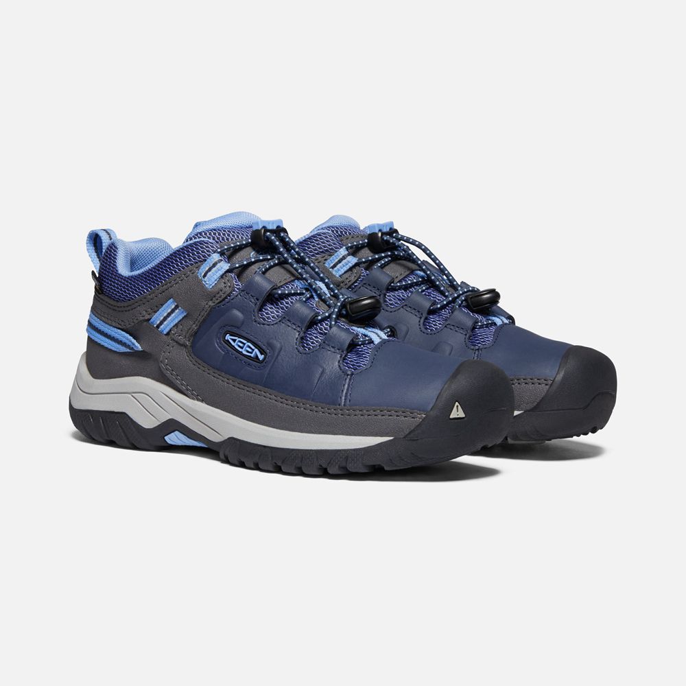 Keen Wandelschoenen Kinderen Blauw - Targhee Waterproof - 69308-MZOG